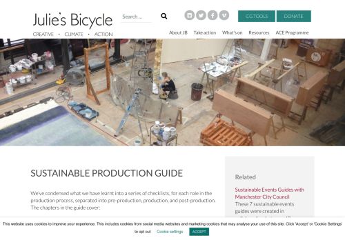 Julie's Bicycle - Sustainable Production