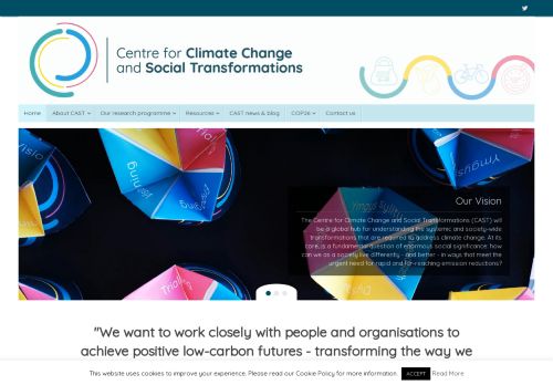 The Centre for Climate and Social Transformations